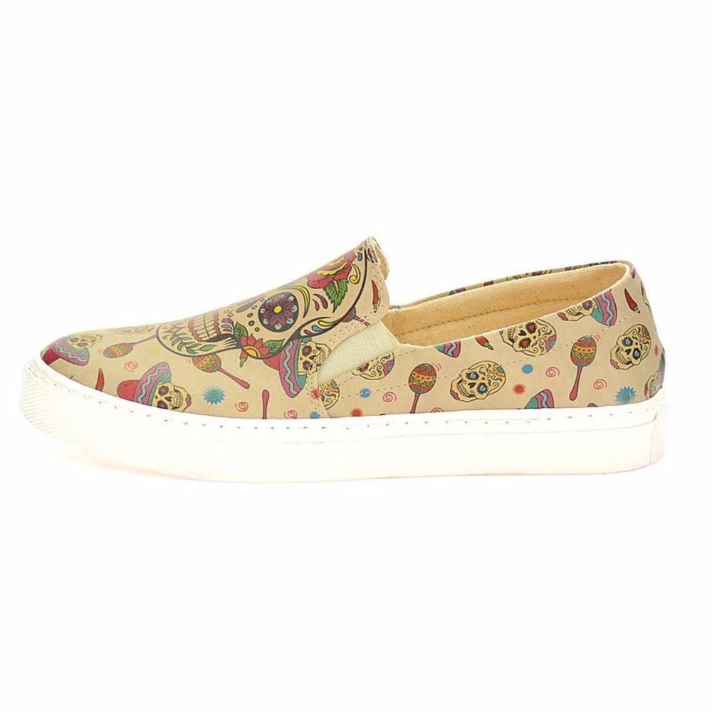 Goby Shoes - Sugar Skull Day of the Dead Shoes - Picture 4 of 6